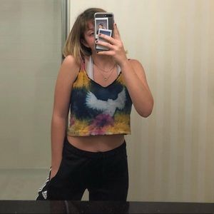 tie dye tank top